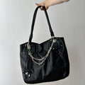 2010s glitter tote shoulder bag