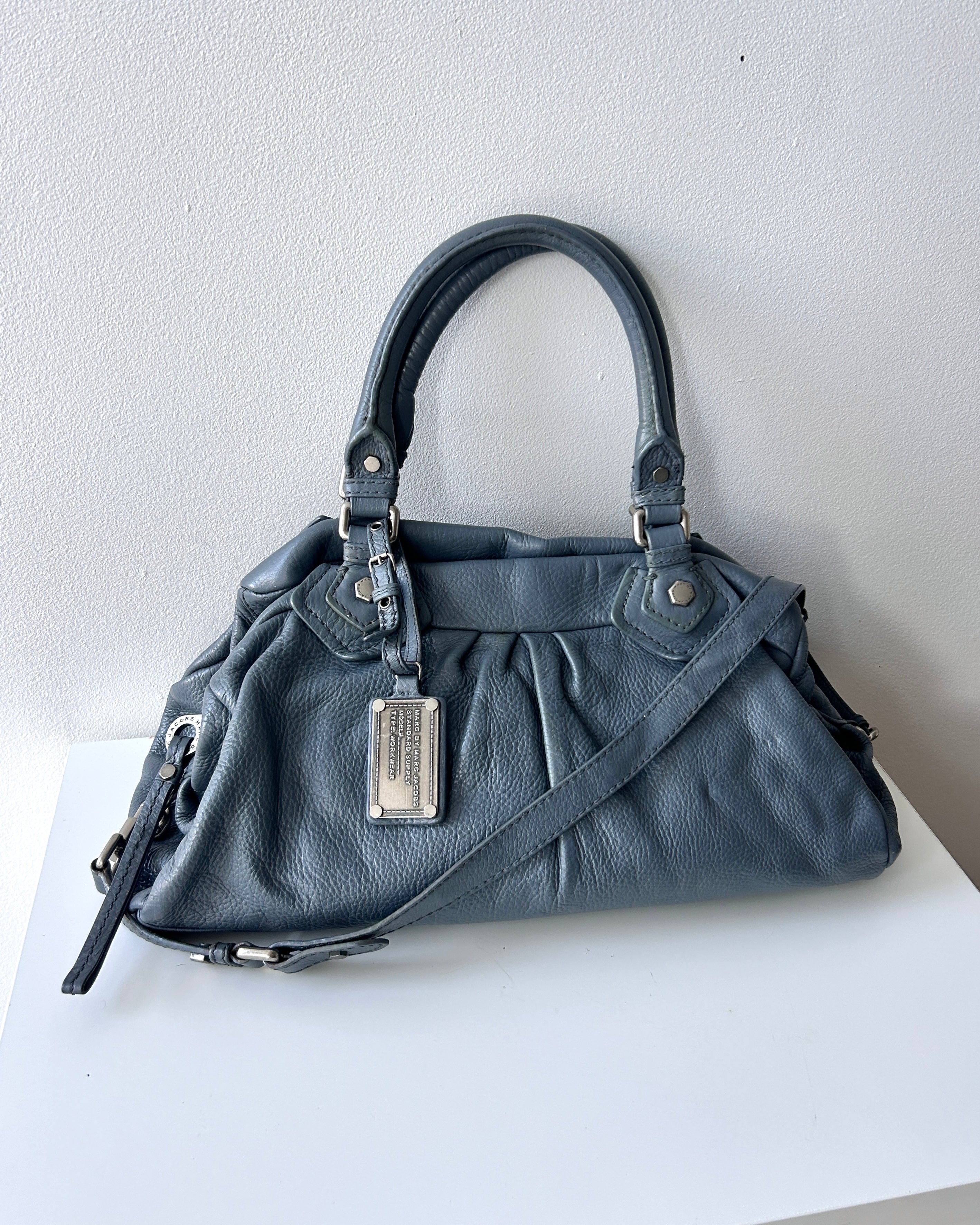 Marc Jacobs Classic Q Bag in Grey/Blue
