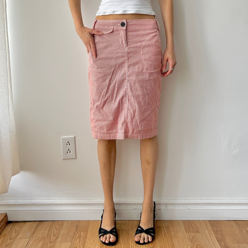 2000s striped skirt by Espirit