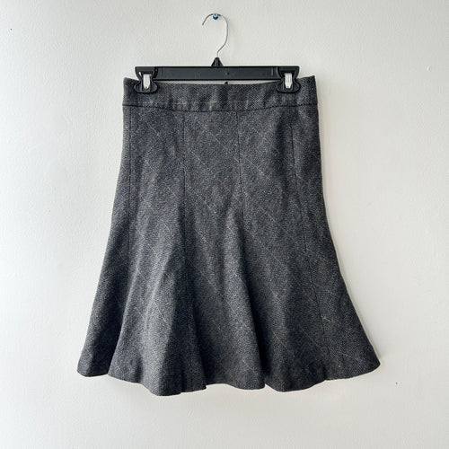 2000s wool blend midi skirt by H&M
