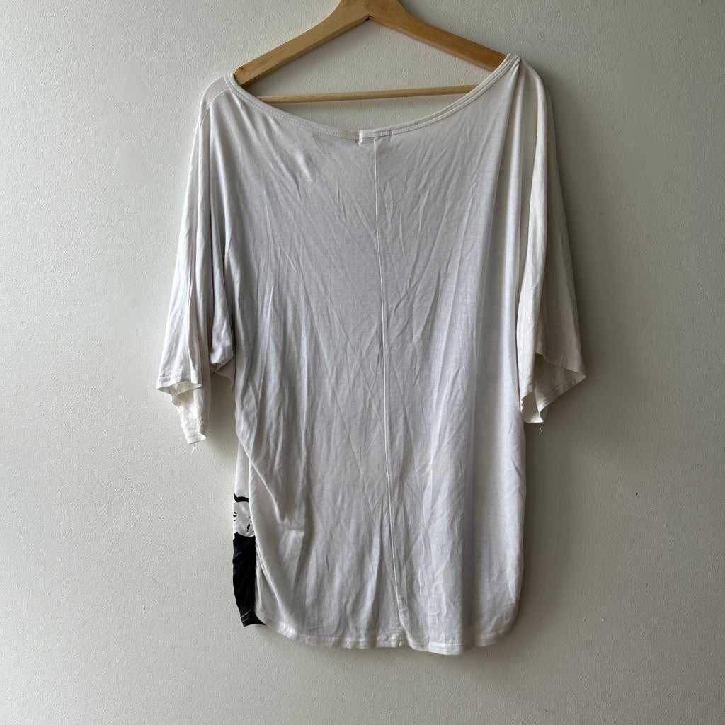 2010s slouchy batwing dress top by voyelles