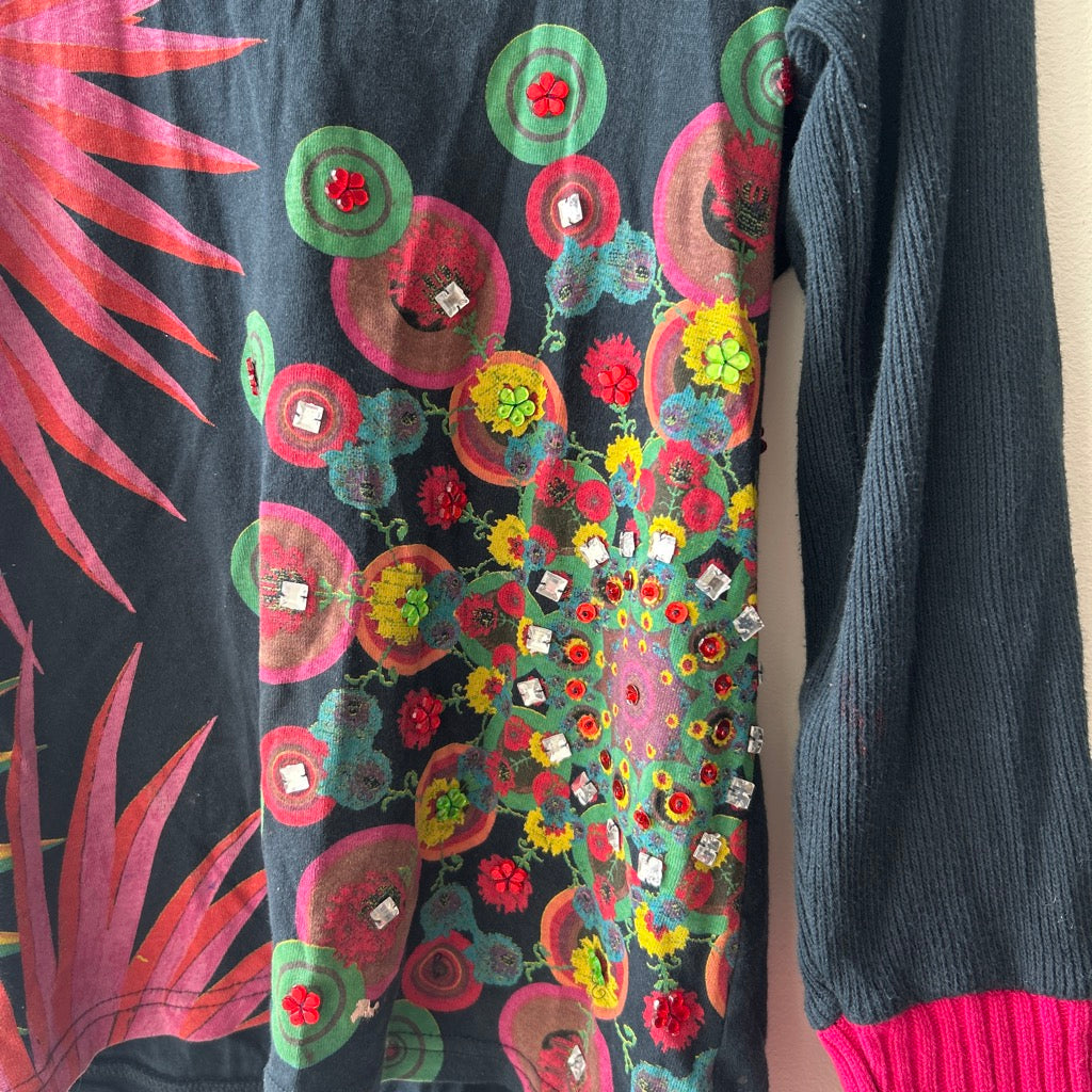 2000s knit sweater by Desigual