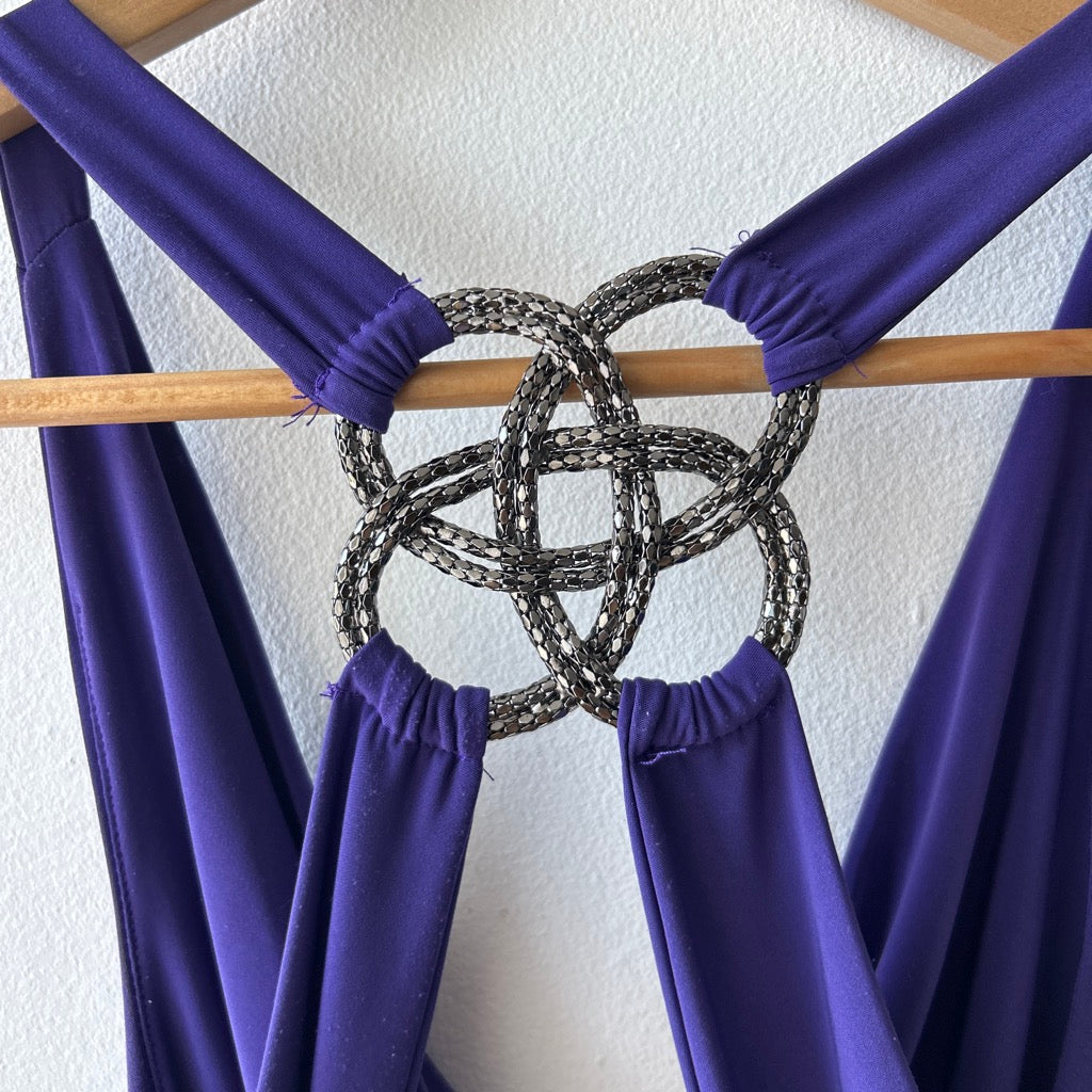 2010s cowl neck mini dress by ripe