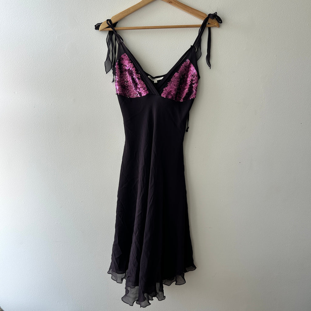 Vintage 100% silk dress by Les petites