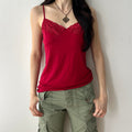 Y2K bedazzled cami top by seduction