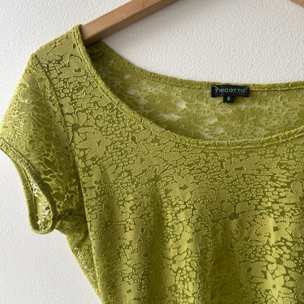 2010s mesh top by Tricotto