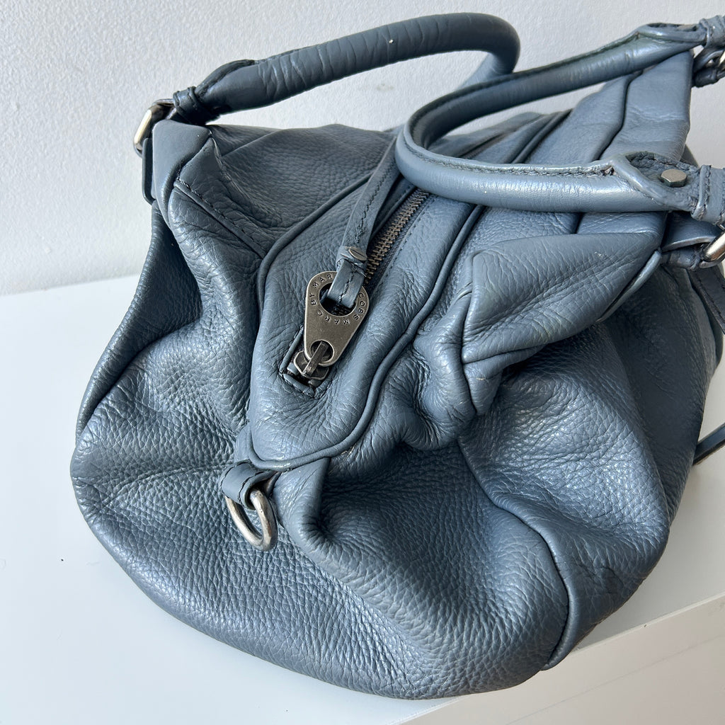 Marc Jacobs Classic Q Bag in Grey/Blue