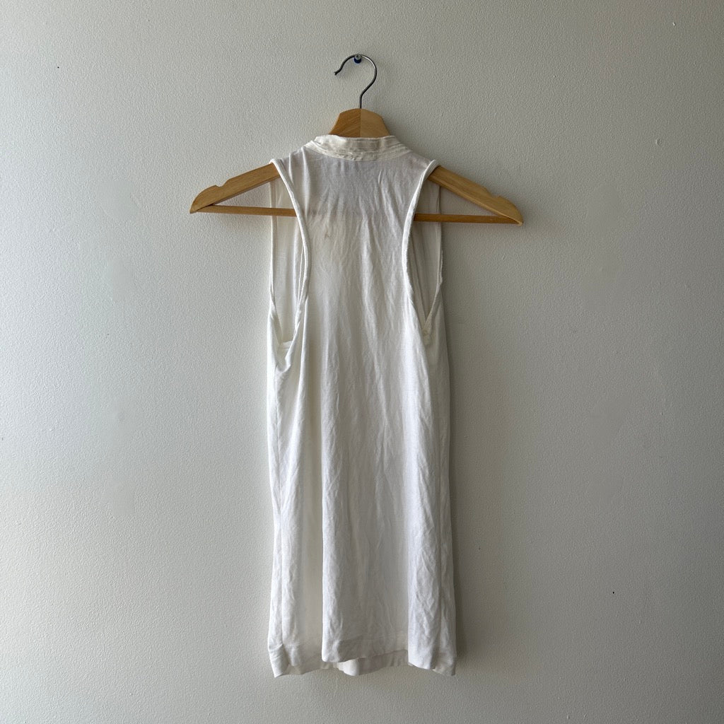 2000s pleated detail top by BCBG