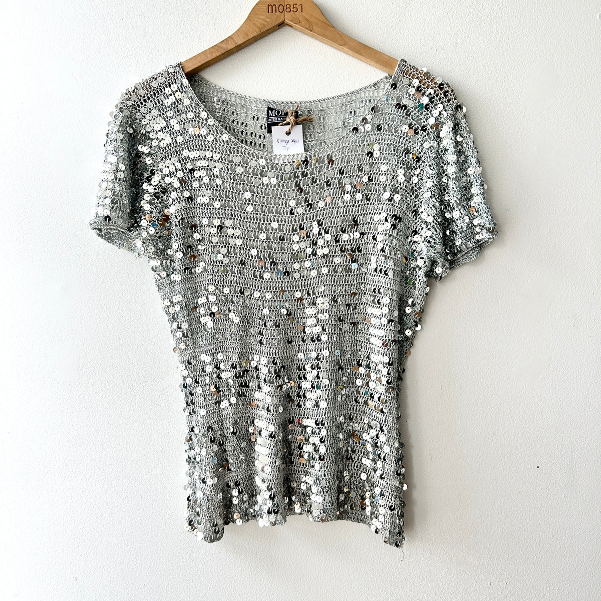 90s sequin top by mofi