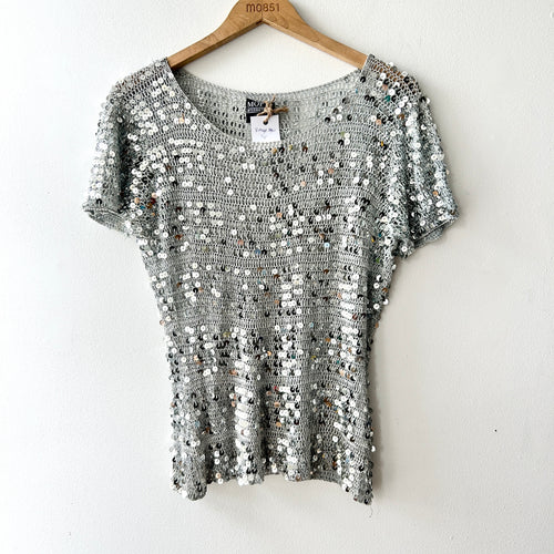 90s sequin top by mofi