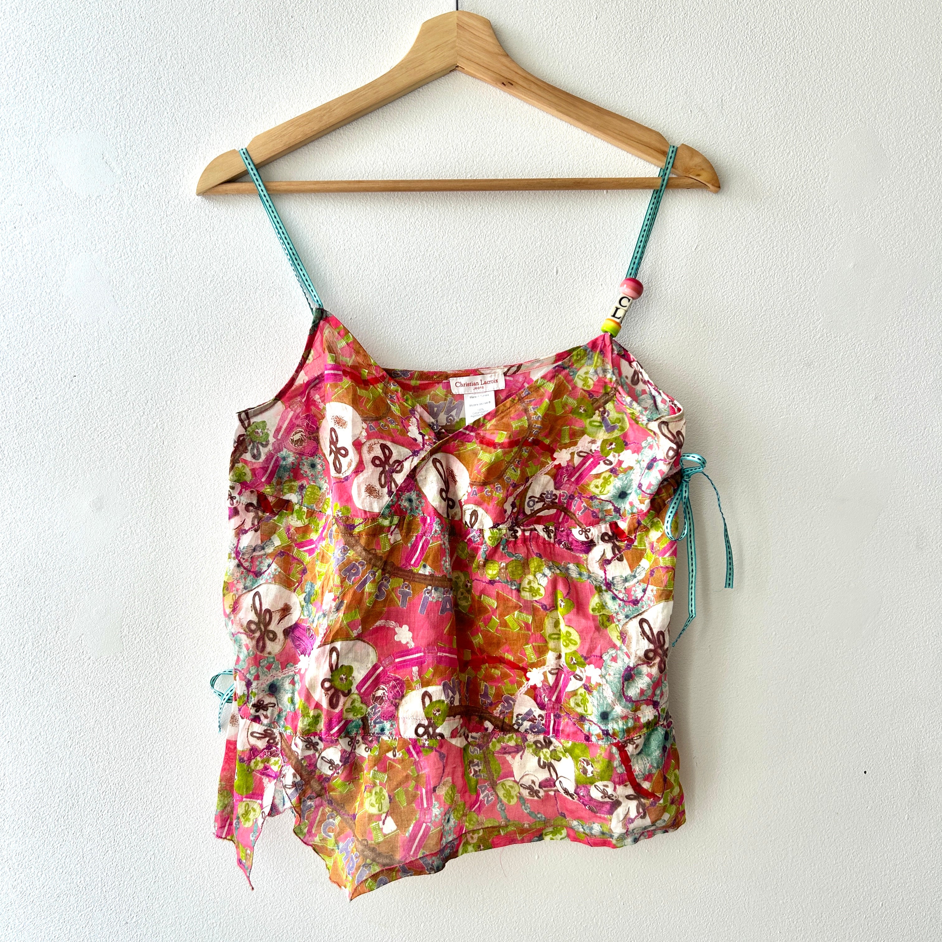 Vintage beaded detail blouse by Christian Lacroix