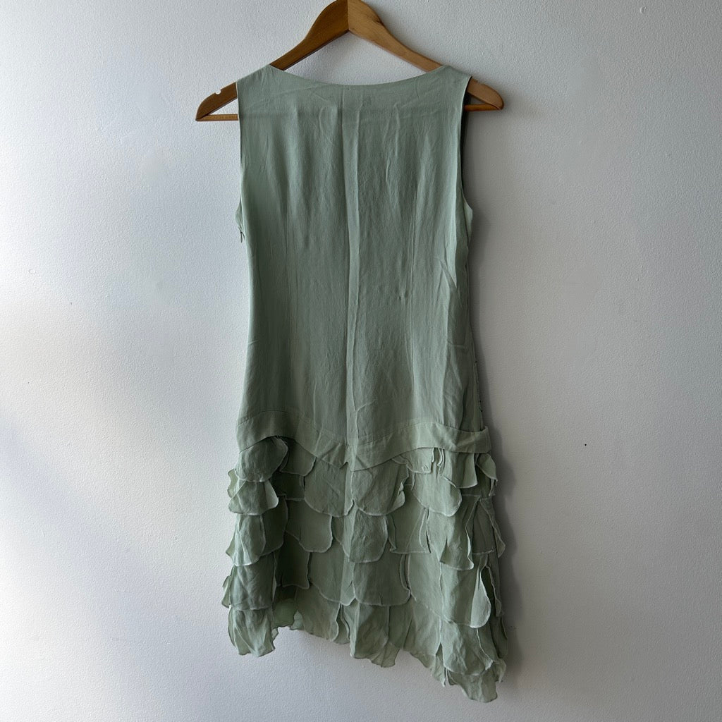 Vintage silk beaded mini dress by BCBG