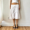 2000s tie waist midi skirt by oxmo