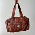 2000s brown leather shoulder bag by Marc Jacobs