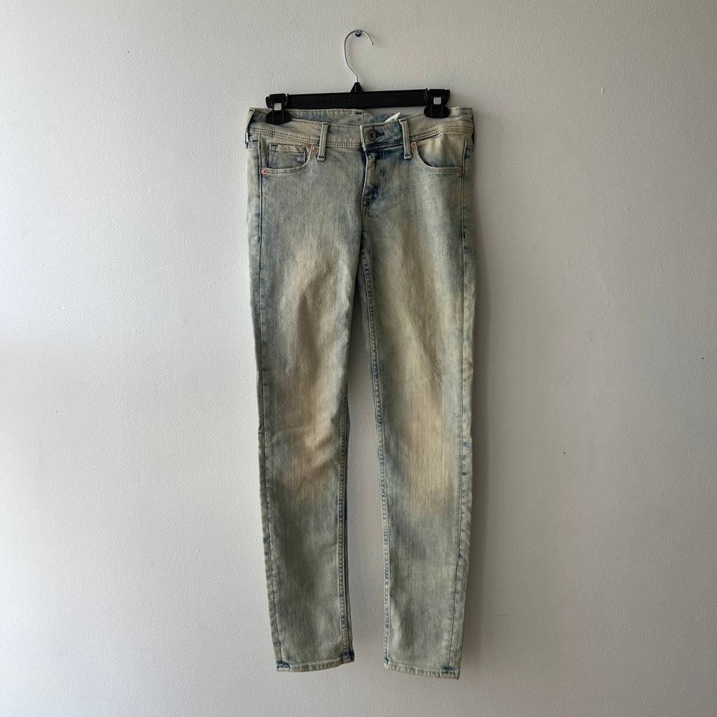 2010s distressed low rise skinny jeans by H&M
