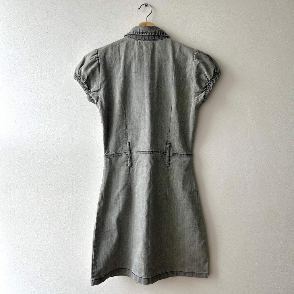 2000s denim dress by Mim