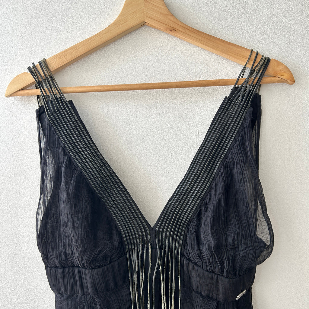 Vintage fringe dress by miss sixty