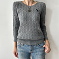 2000s cable knit sweater by Abercrombie & fitch