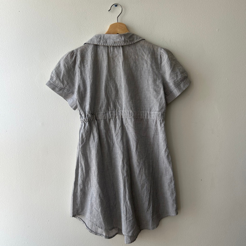 Y2k striped button up top by soul rebel