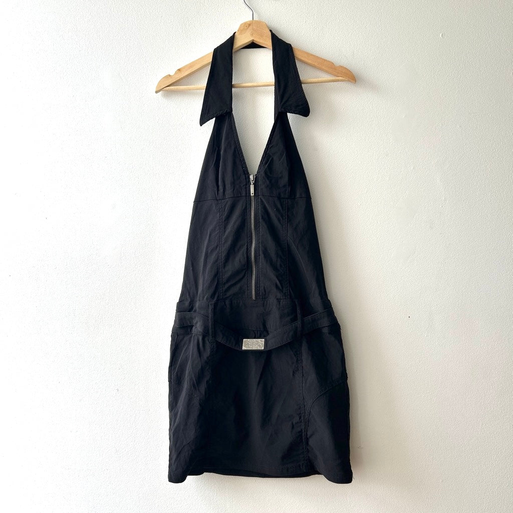 2000s halter neck dress by No excuse