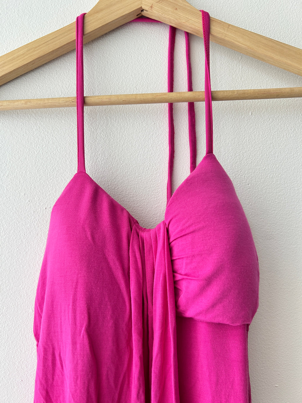 Y2K Halter Neck Pink Dress