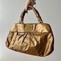 Y2K Marc by Marc Jacobs Gold Classic Q Hillier Hobo Bag