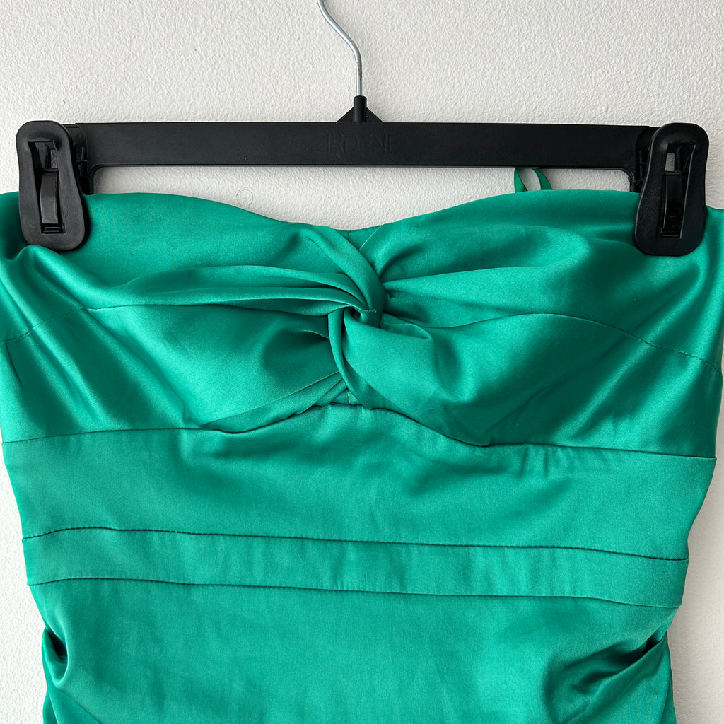 Y2K Bustier Satin Corset Top by Le Chateau (Upcycle)