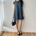 Twee Babydoll Denim Dress With Empire Waist by H&M