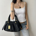 2000s Marc Jacobs Classic Q Groove Satchel Bag