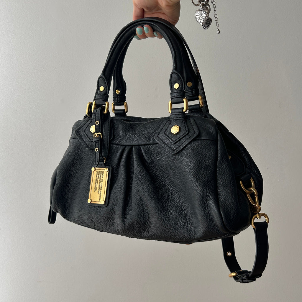 2000s Marc Jacobs Classic Q Groove Satchel Bag