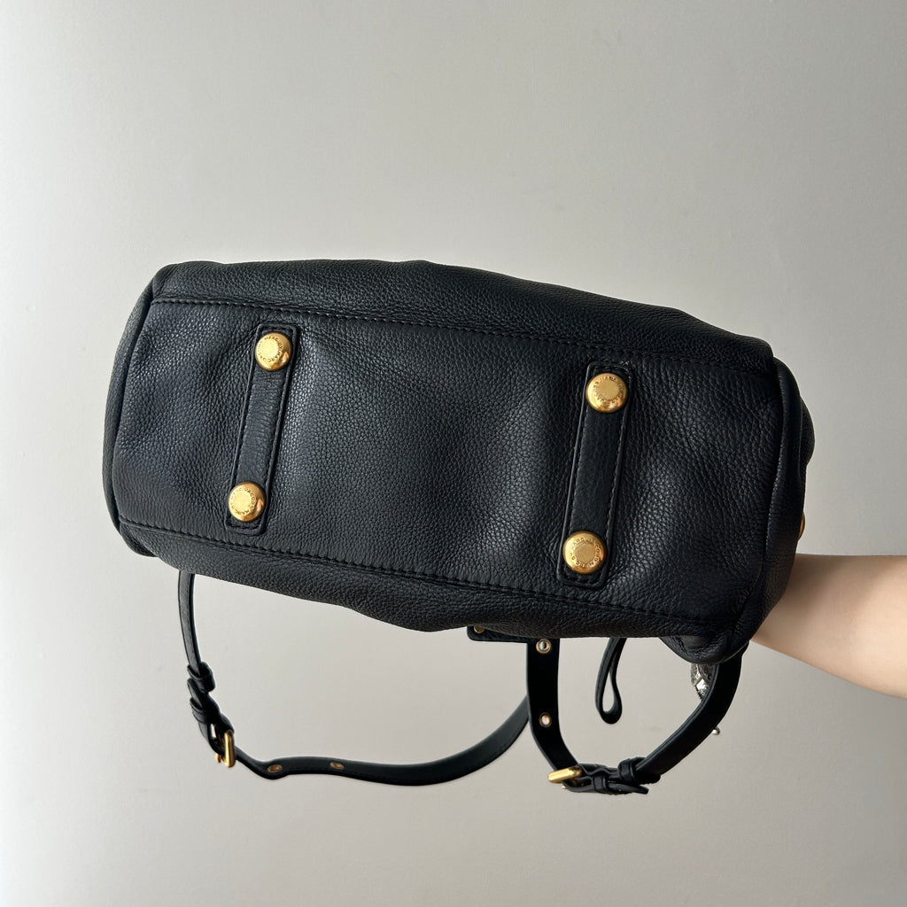 2000s Marc Jacobs Classic Q Groove Satchel Bag