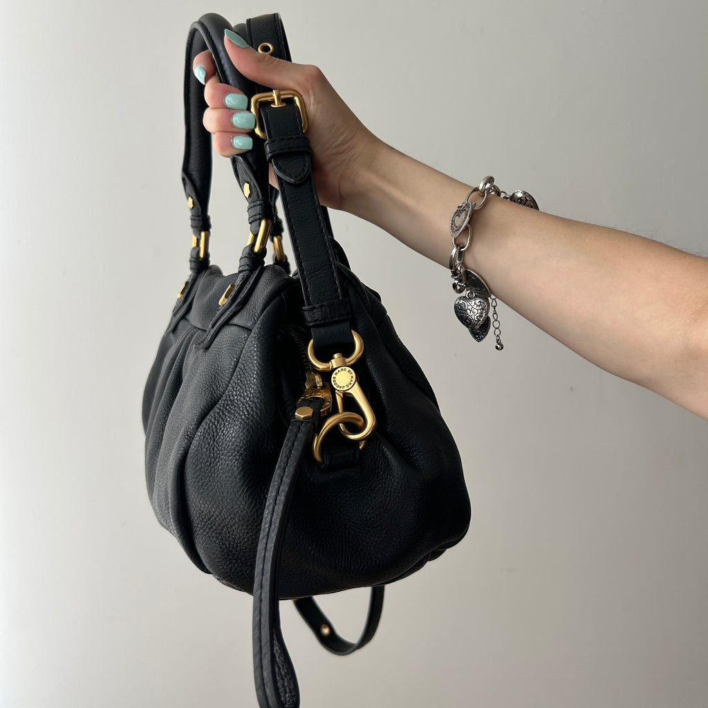 2000s Marc Jacobs Classic Q Groove Satchel Bag
