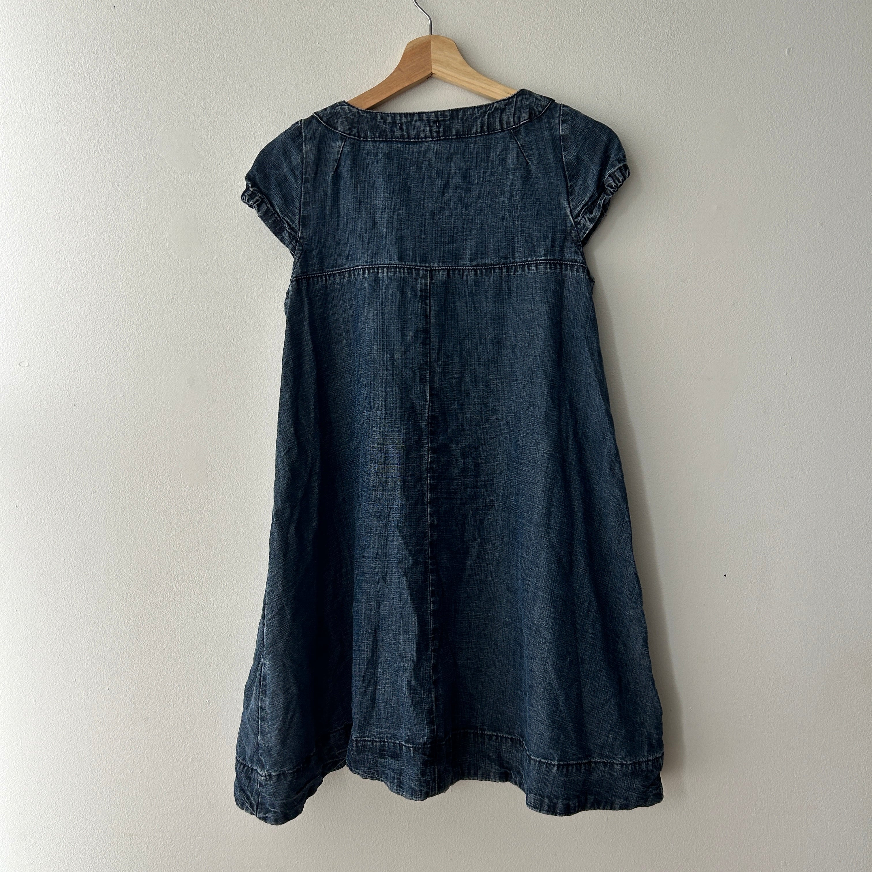 Twee Babydoll Denim Dress With Empire Waist by H&M