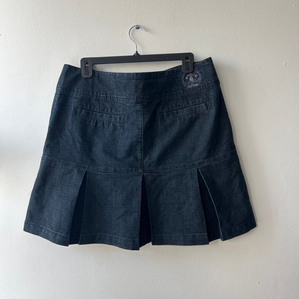 2000s Denim pleated skirt by Lois