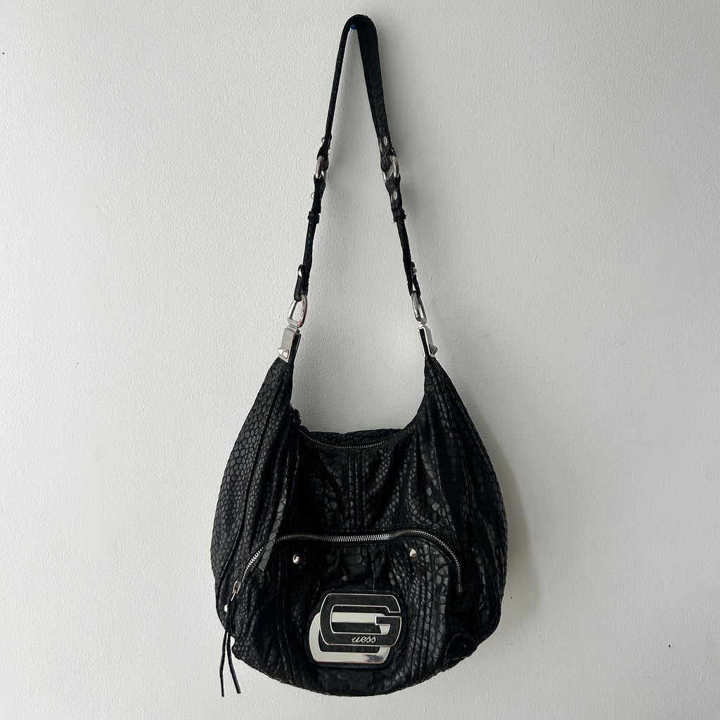 2000s Snakeskin bag by guess