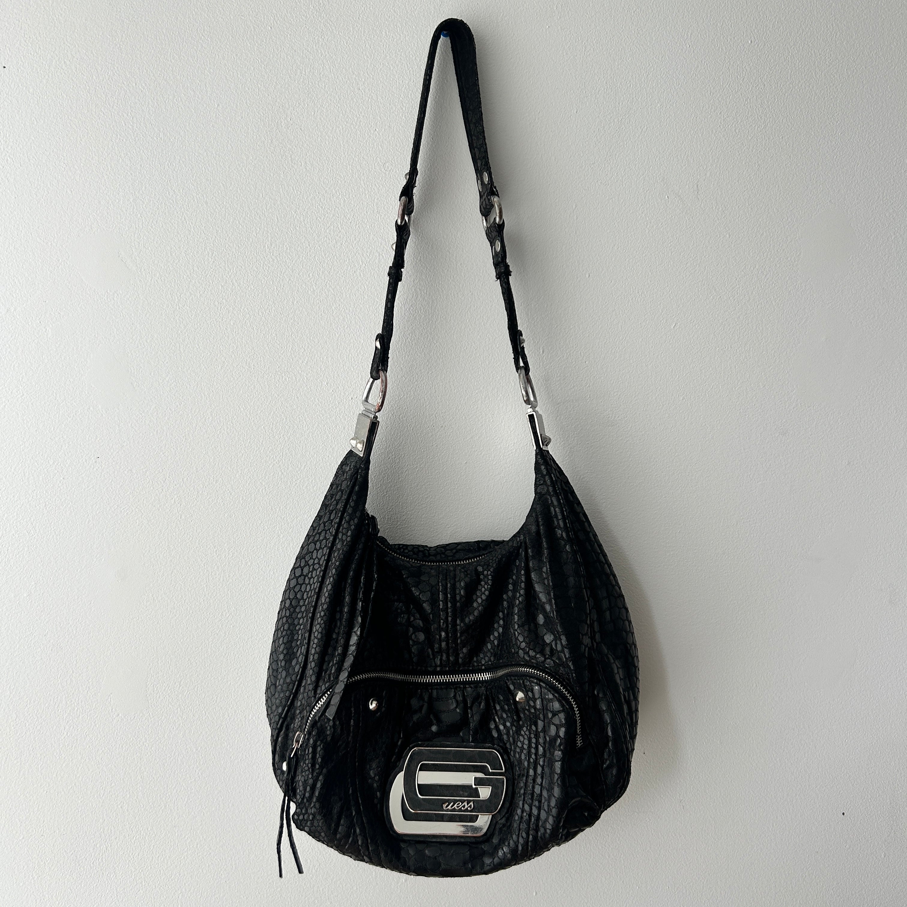 2000s Snakeskin bag by guess