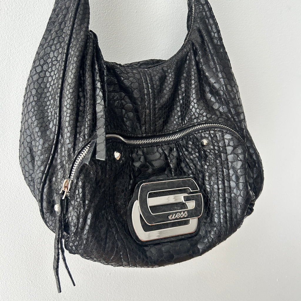 2000s Snakeskin bag by guess