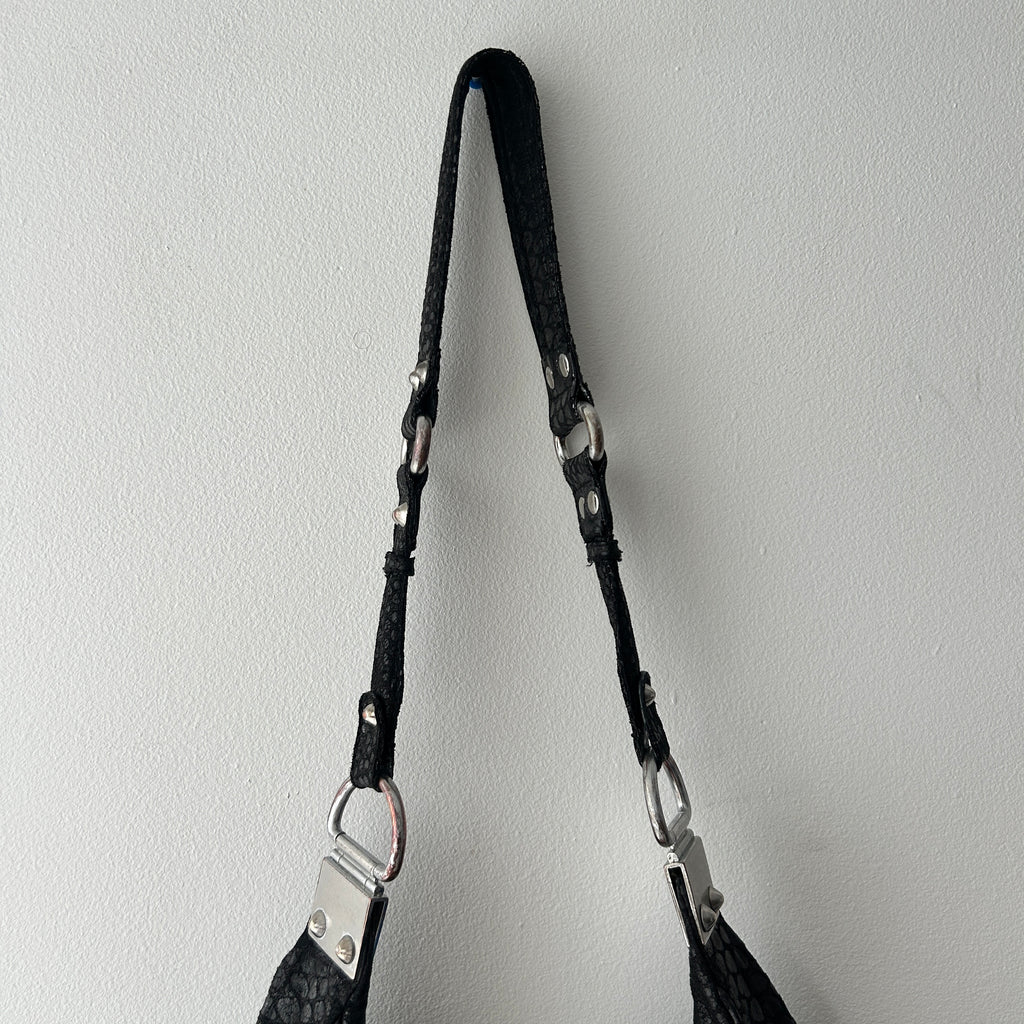 2000s Snakeskin bag by guess