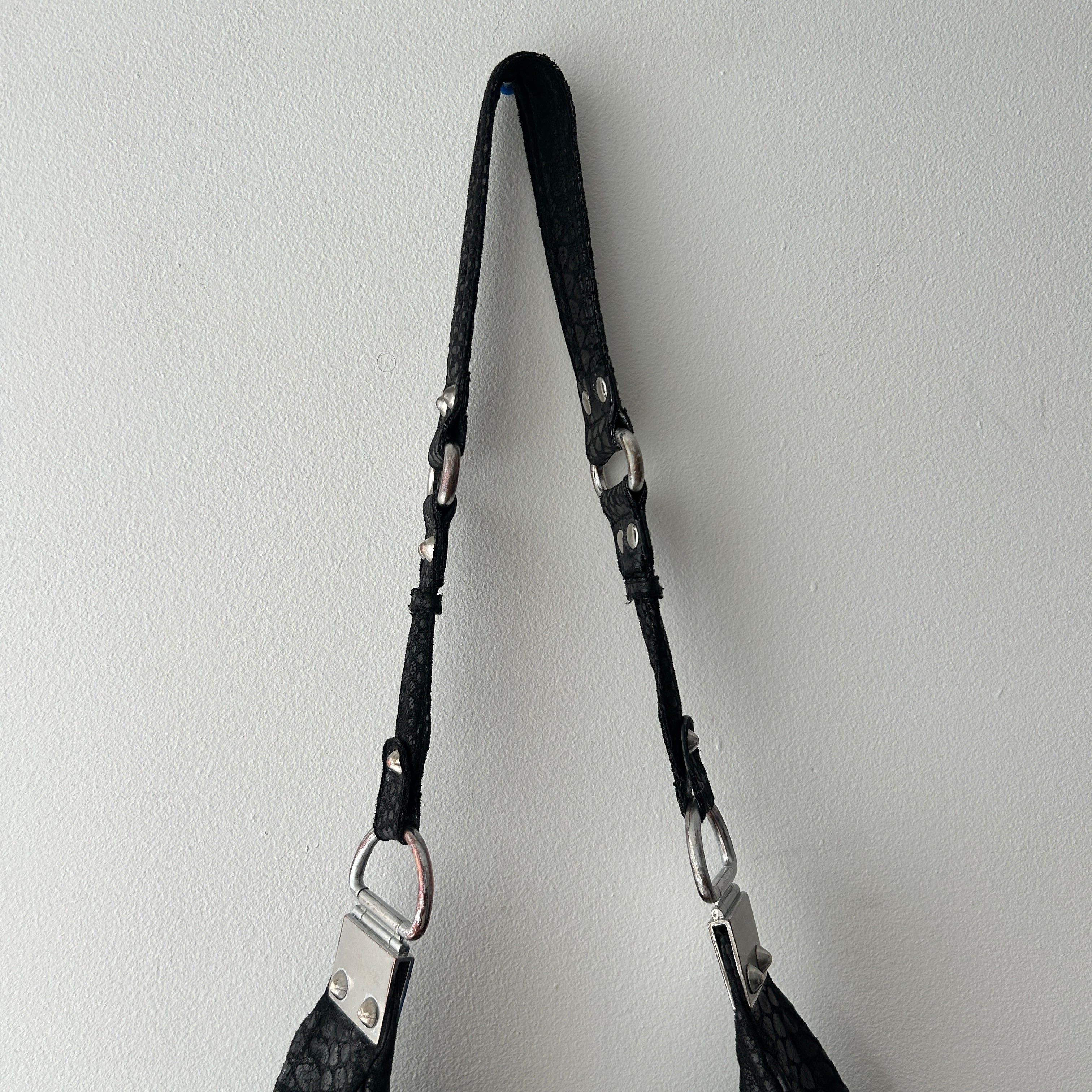 2000s Snakeskin bag by guess