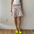 2000s plaid mini skirt by cache cache