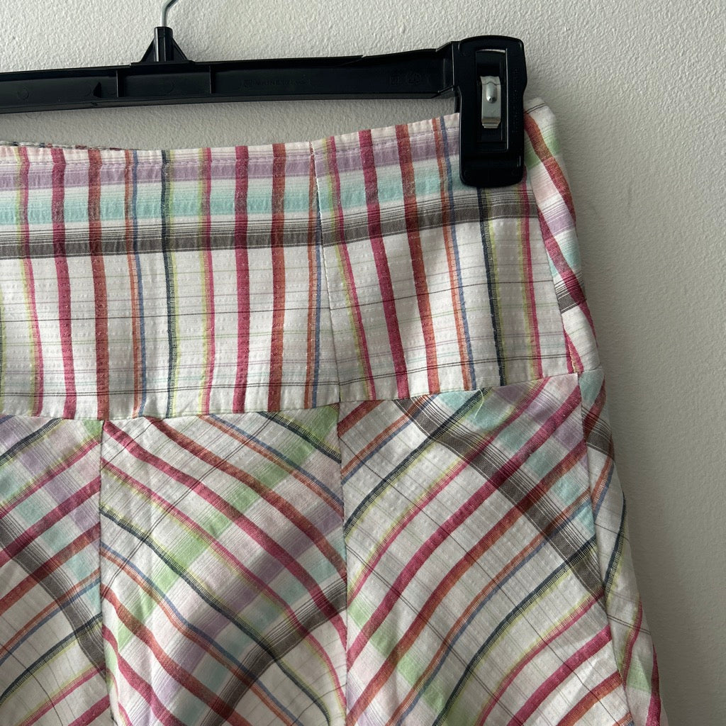 2000s plaid mini skirt by cache cache