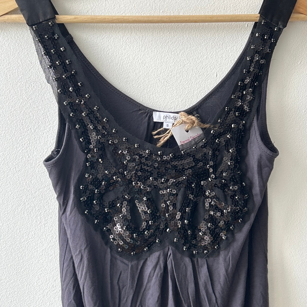 2010s appliqué tank by Phildar